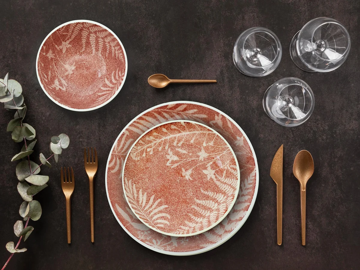 Elegant Set of 24 plates