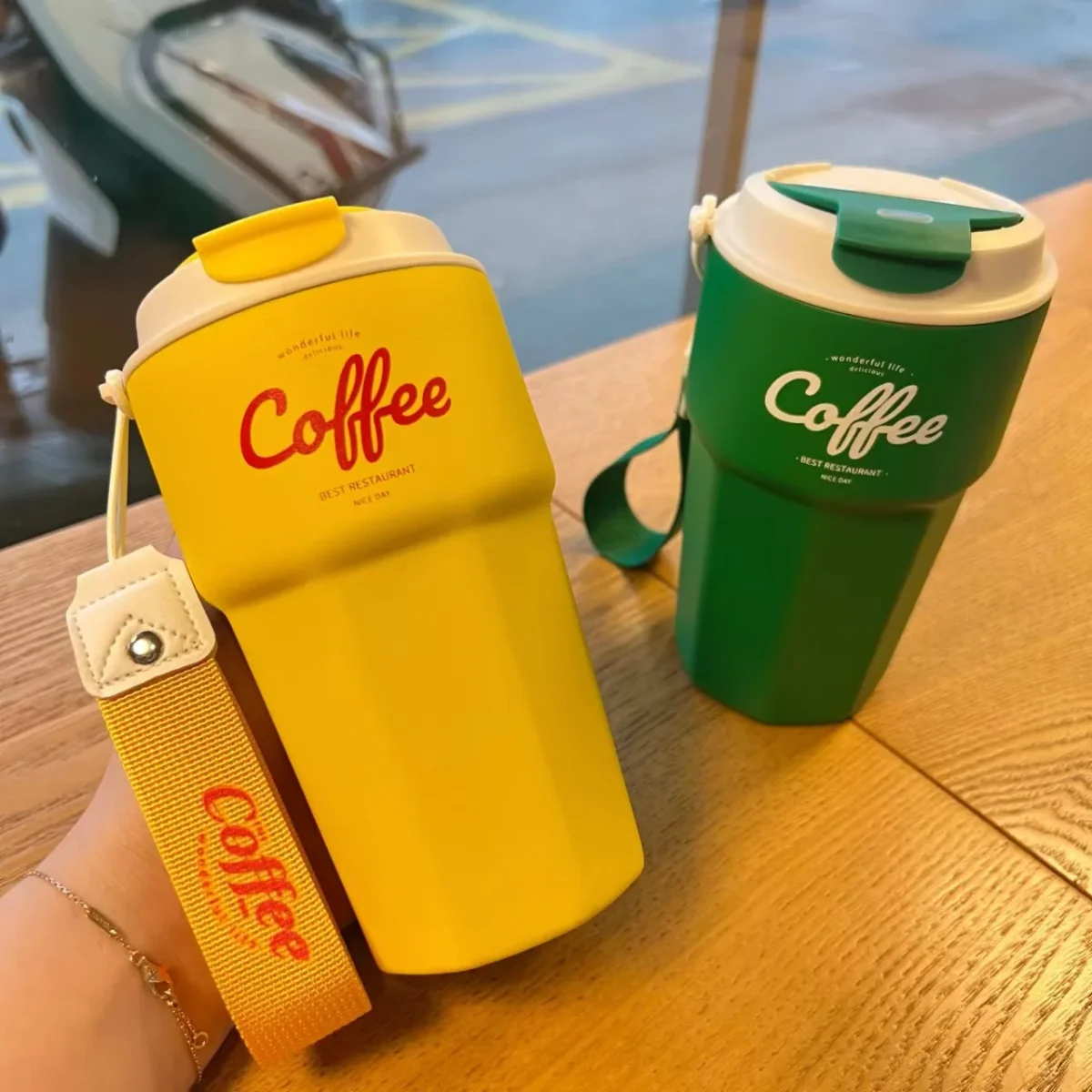 Double Stainless Steel Coffee Mug Leak-Proof Thermos Travel Thermal Vacuum Flask Insulated Cup Milk Tea Water Bottle 620ml 25 Double Stainless Steel Coffee Mug Leak-Proof Thermos Travel Thermal Vacuum Flask Insulated Cup Milk Tea Water Bottle 620ml