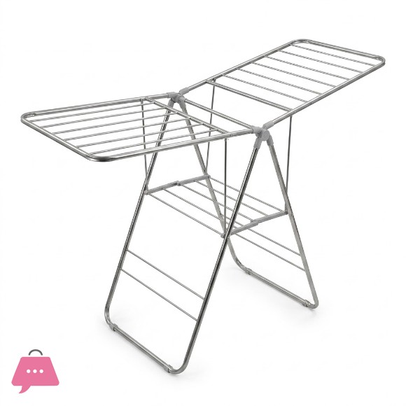 Stainless Steel Non-Magnet Foldable Indoor & Outdoor Laundry Drying Rack
