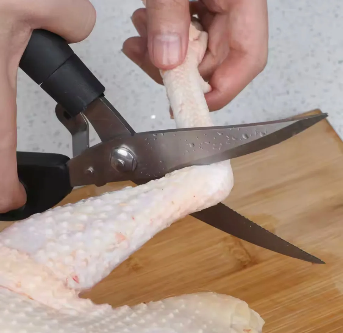 Multifunctional Meat Scissors Heavy Duty Meat Poultry Cutting Tool