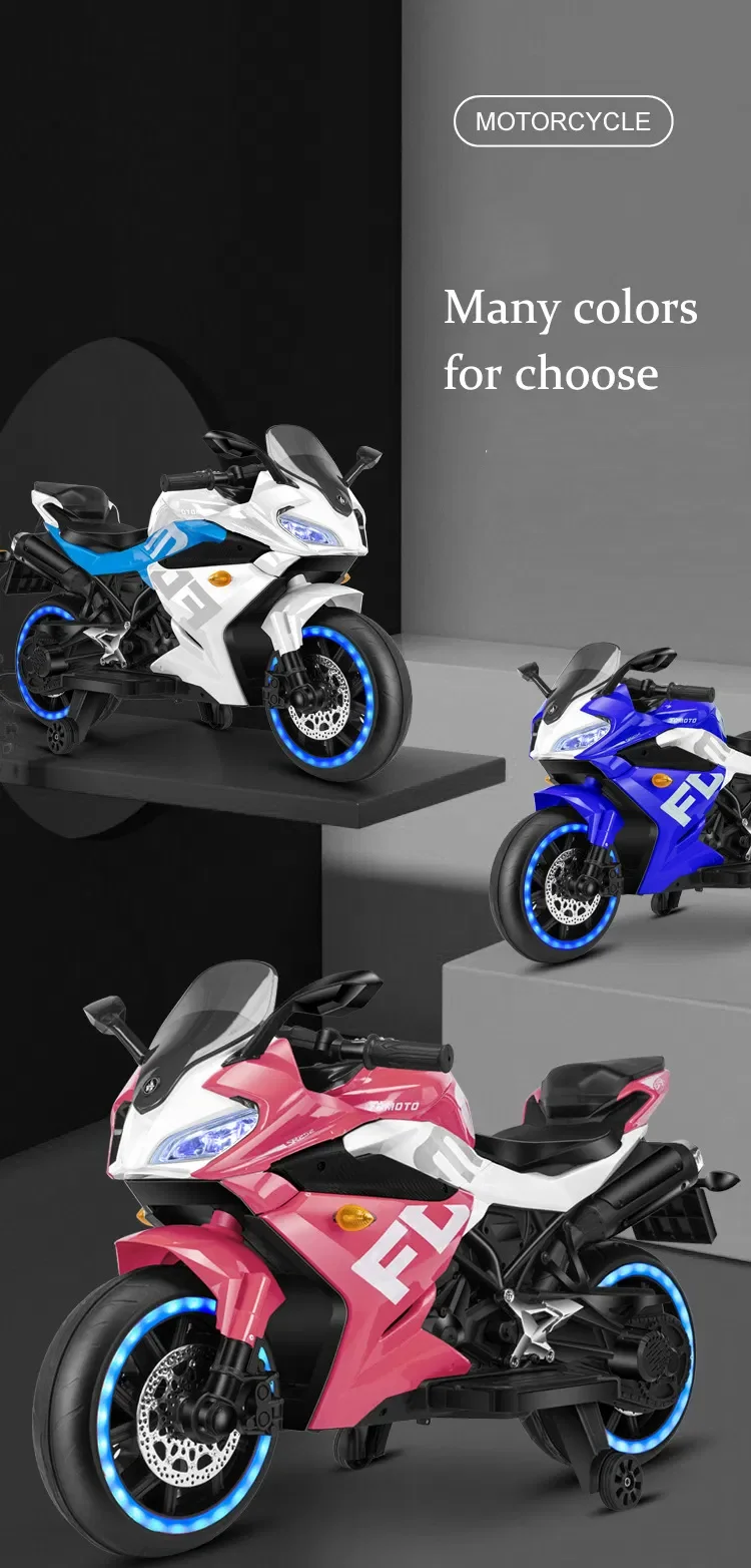 Latest New Model 3 Wheel Kids Electric Motorcycle Baby Motorbike