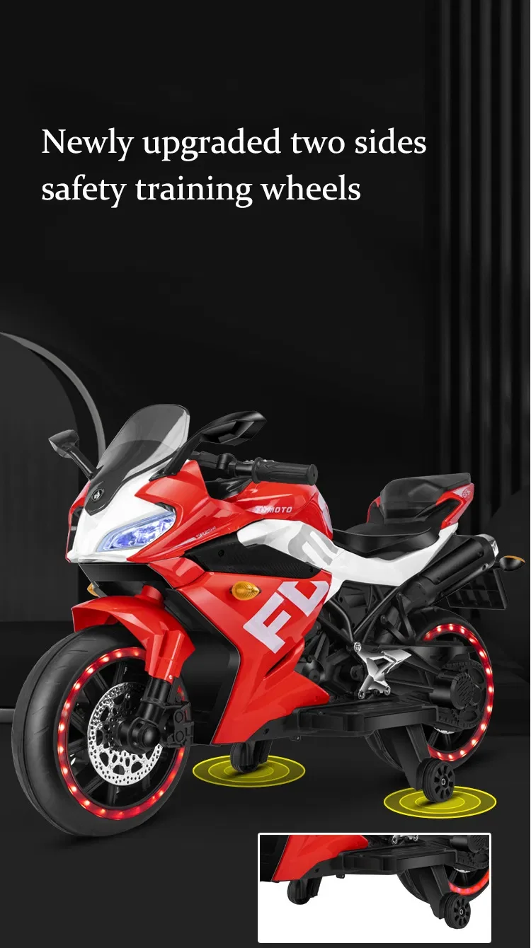 Latest New Model 3 Wheel Kids Electric Motorcycle Baby Motorbike
