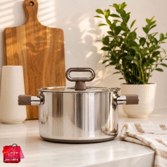 TITANUIUM Coating Non-Stick Casserole Cooking Pot