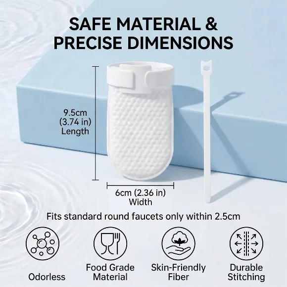 Faucet Filter Cotton Bag Kitchen Faucet Filter Bags Pack of 10