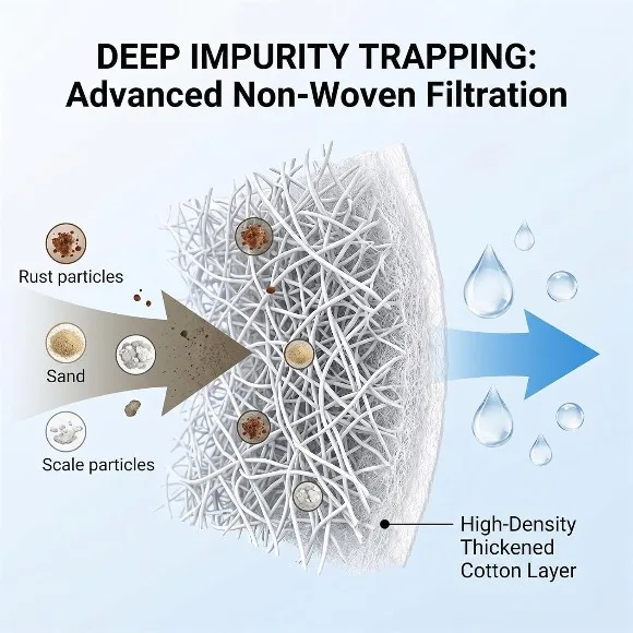 Faucet Filter Cotton Bag Kitchen Faucet Filter Bags Pack of 10
