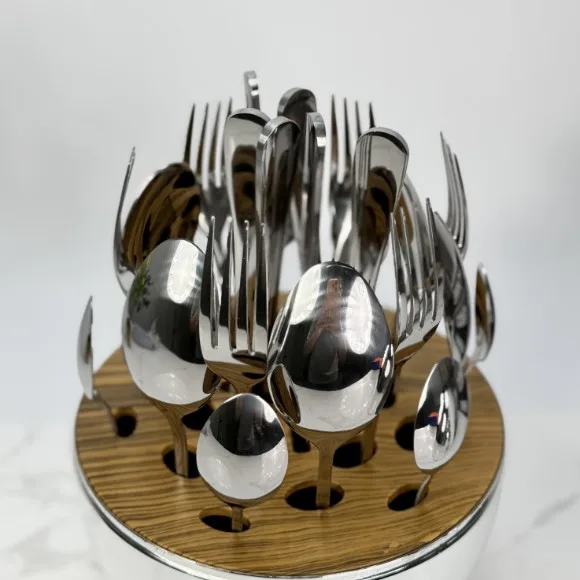 Golden Egg Cutlery Spoon Set 24pcs