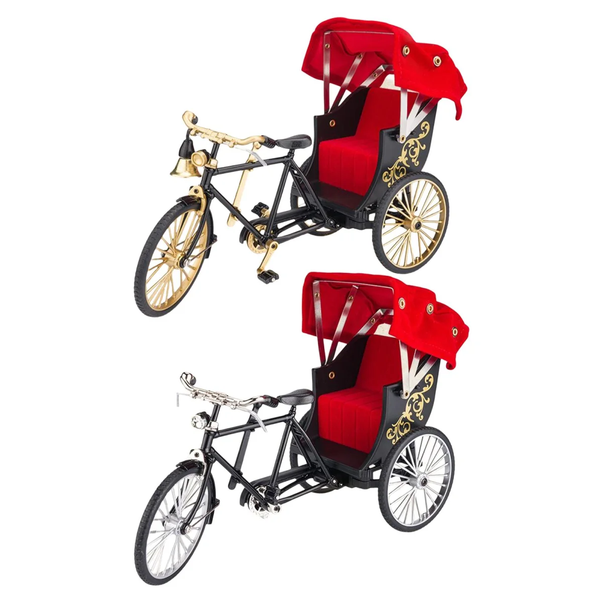 Hong Rickshaw 1:12 Decoration Crafts with Simulation Awning Alloy Collection Adult Hong Rickshaw 1:12 Decoration Crafts with Simulation Awning Alloy Collection Adult