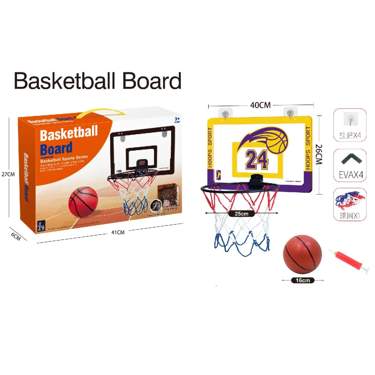 Indoor Sport Basketball Hoop for Kids Outdoor Sport Games Mini Basketball Hoops