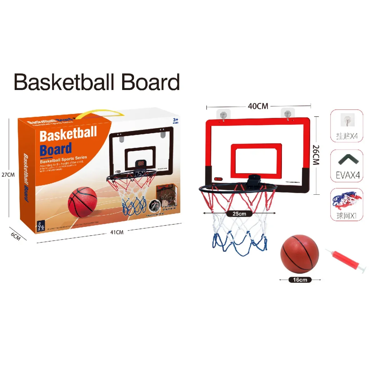 Indoor Sport Basketball Hoop for Kids Outdoor Sport Games Mini Basketball Hoops