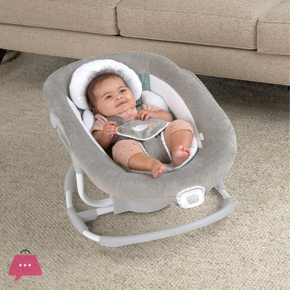 Ingenuity InLighten 2-in-1 Baby Swing & Rocker - 12321