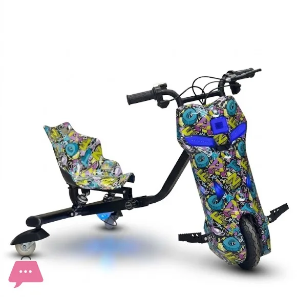 Kids Drifting Electric 3 Wheel Scooter For Drifting Kids 3 Wheel Drifting Bike