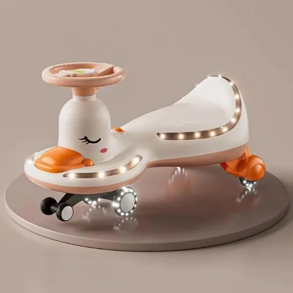 Little Chick Animated Swing Car Interactive Ride-On Wiggle Car  - 1688A