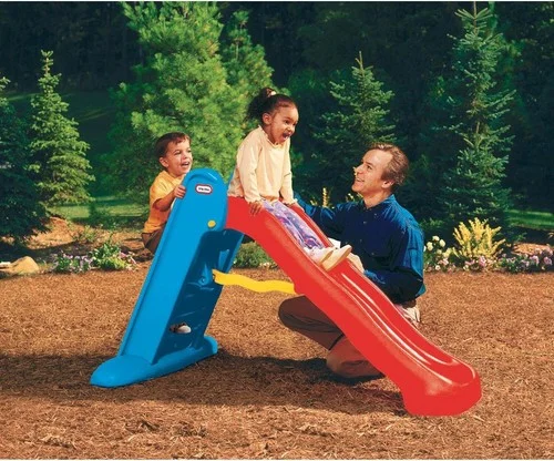 Little Tikes Easy Store Large Slide - Playset for Indoor or Outdoor Use - Durabl - Picture 3 of 4