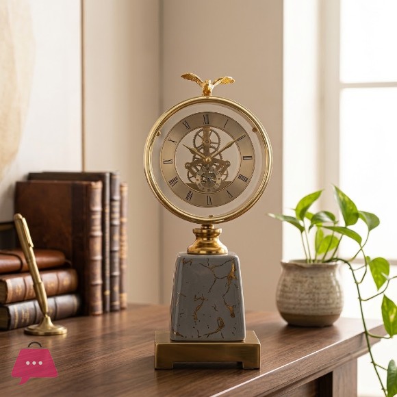 Luxury Beautiful Side Clock Perfect for Room Living Room