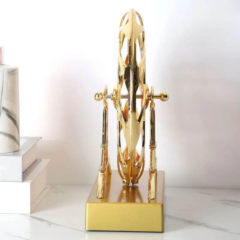 Luxury Gold Kinetic Ferris Wheel Motion Toy