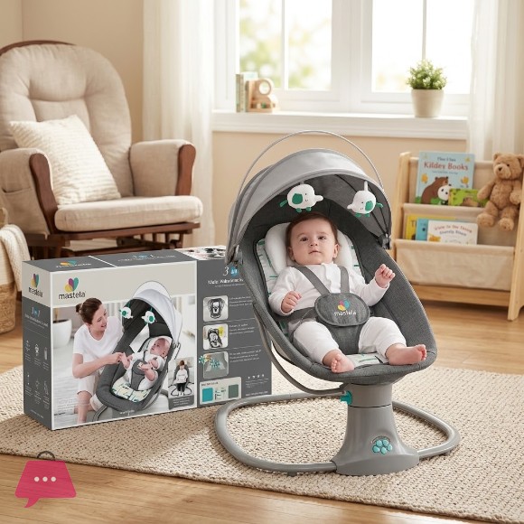 Mastela 3in1 Baby Electric Swing