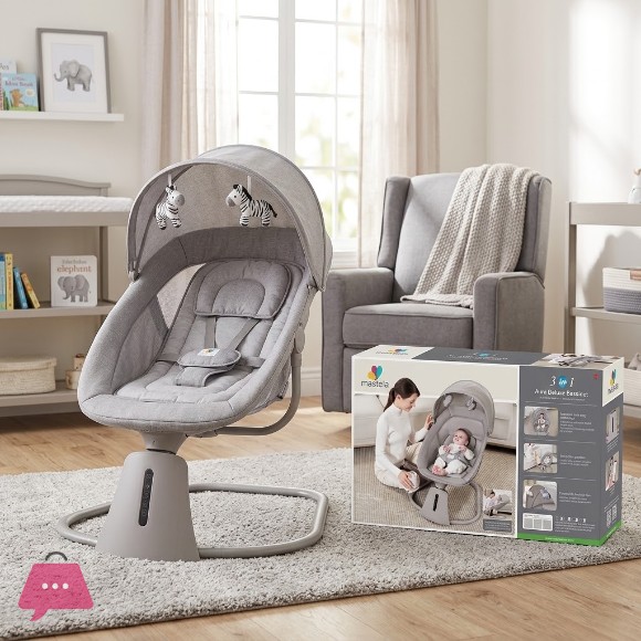 Mastela 3in1 Baby Electric Swing