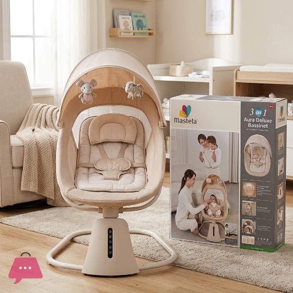 Mastela 3in1 Baby Electric Swing