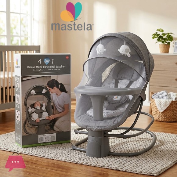 Mastela 4 in 1 Deluxe Multifunction Baby Electric Swing - 8087