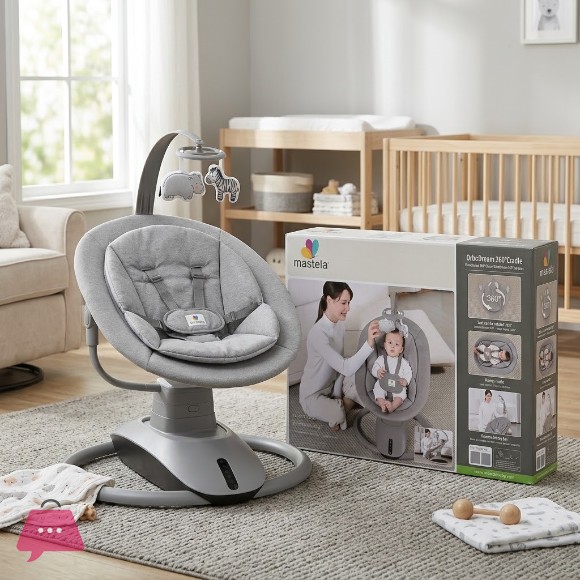 Mastela OrboDream 360° Cradle Rocking Center Lounger - 9311