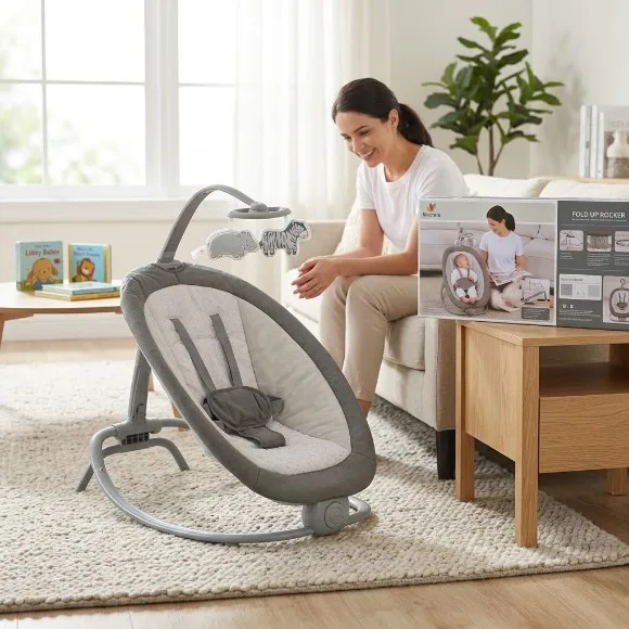 Mastela Fold Up Baby Rocker