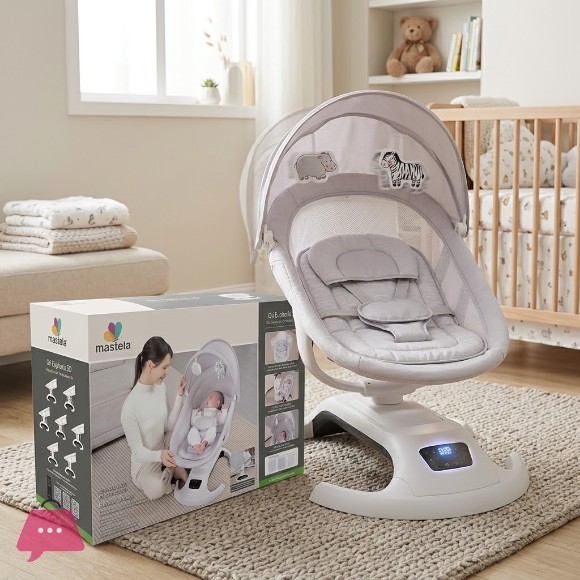 Mastela Ori Euphoria 3D Swing & Bassinet – 30725