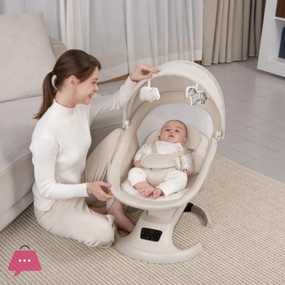 Mastela Ori Euphoria 3D Swing & Bassinet Beige - 30723