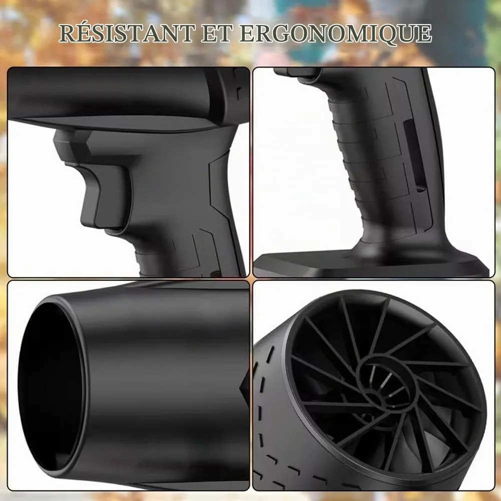 Mini Air Blower Portable Cordless Battery Blower with 2 x 48V Batteries, Charger and Carrying Case, Ideal for Cleaning Home, Garden, Keyboards, Office, Dust