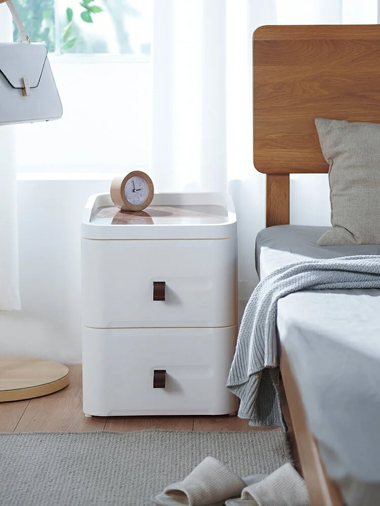 Minimalist bedside table shelf, modern storage cabinet, simple bedroom bedside storage box, mini small storage cabinet 1 Minimalist bedside table shelf, modern storage cabinet, simple bedroom bedside storage box, mini small storage cabinet 1