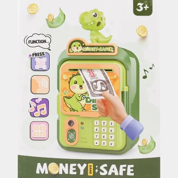 Money Safe Machine "Electric Lock" For Kids
