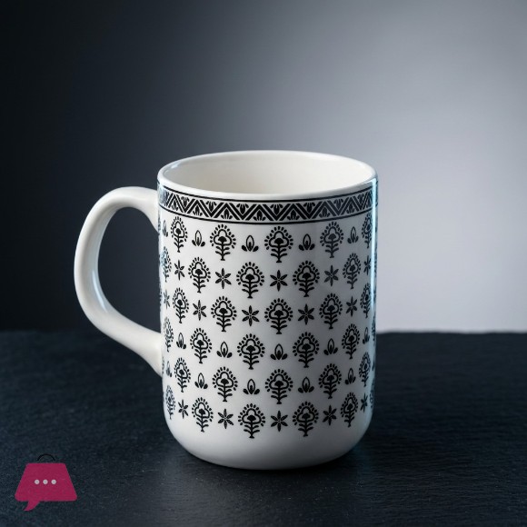 Imperial Ceramic Mug Set of 6 200ml - J18