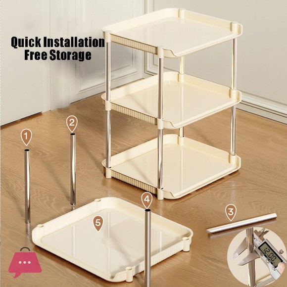 Multi-Layer Shoe Rack Tall Vertical Shoe Shelf for Entryway Shoe Cabinet Storage Stand - 6-Layer