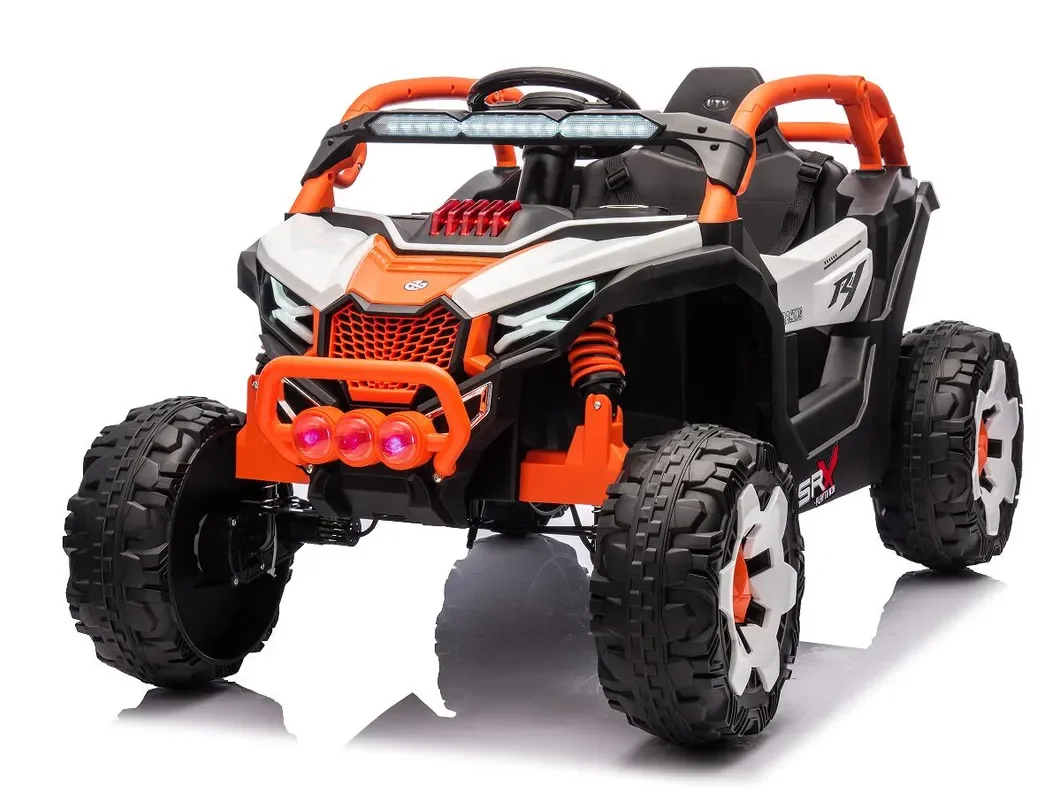 2*6V4.5 New Kids RC Ride on Car / Electric Toy Car with LED Light, Early Education for 3-8 Year Old Children