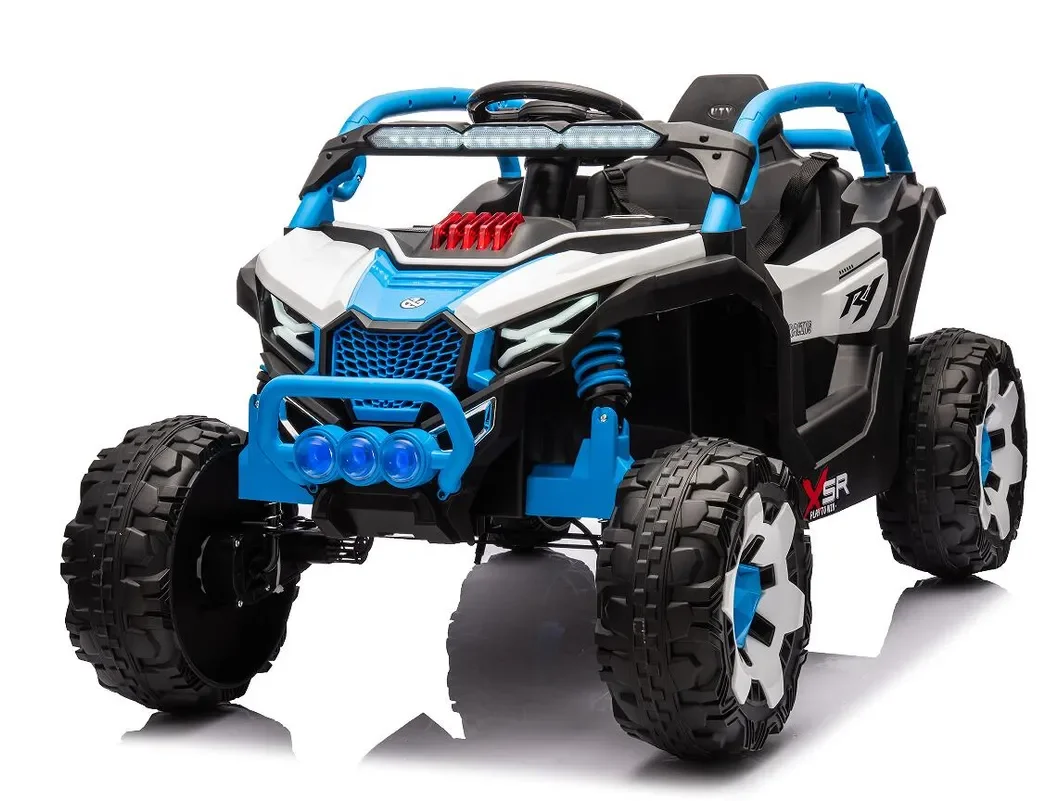 2*6V4.5 New Kids RC Ride on Car / Electric Toy Car with LED Light, Early Education for 3-8 Year Old Children