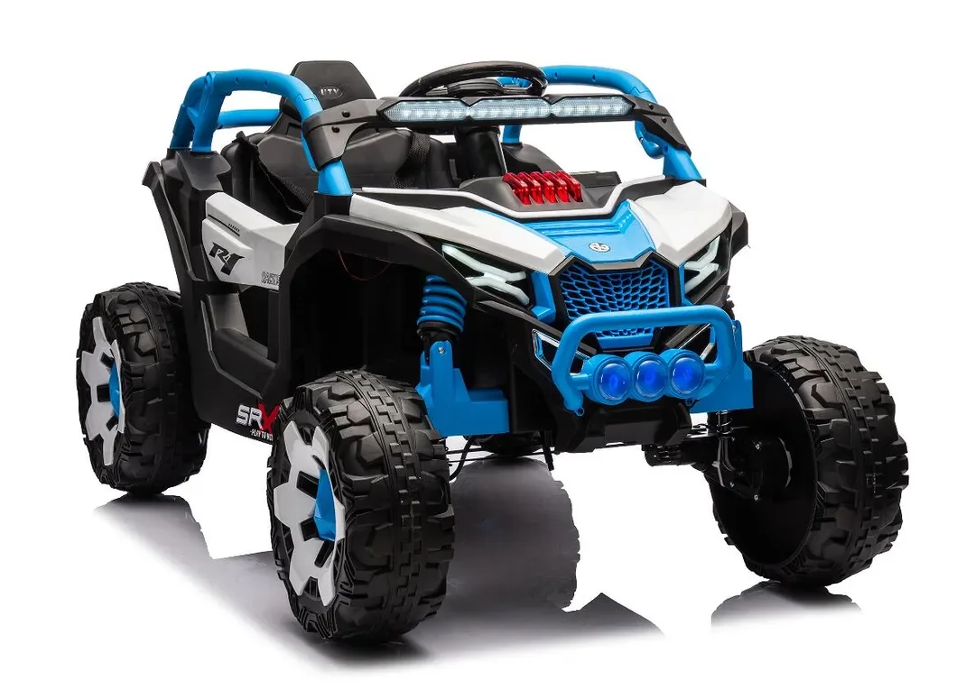 2*6V4.5 New Kids RC Ride on Car / Electric Toy Car with LED Light, Early Education for 3-8 Year Old Children