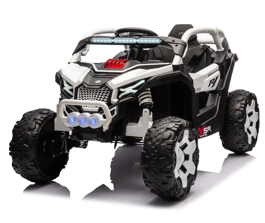 2*6V4.5 New Kids RC Ride on Car / Electric Toy Car with LED Light, Early Education for 3-8 Year Old Children