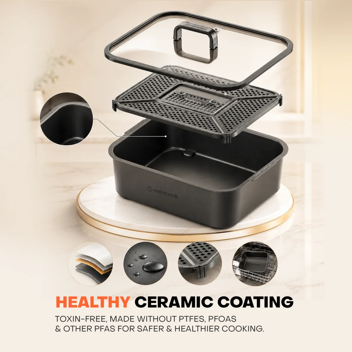 Revolution 12-in-1 Grill, Air Fryer & Multicooker