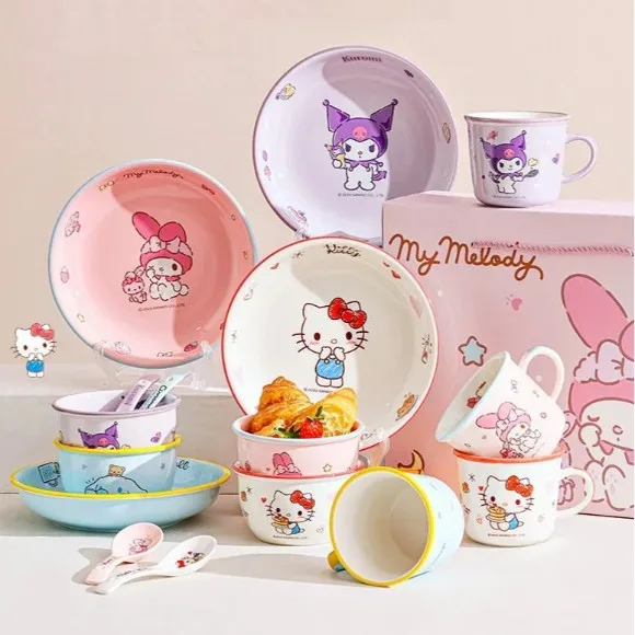 Officially Licensed MY MELODY Sanrio Meal Set Ceramic