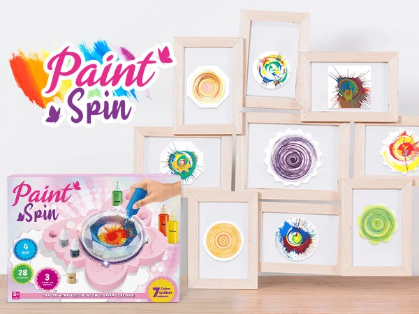 Paint Spin Art Machine Kit