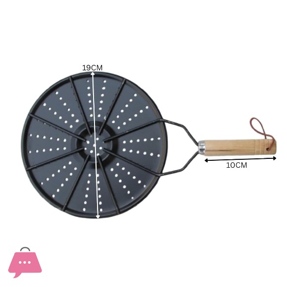 Papad Roaster Baigan Bharta Grill Phulka Grill for Gas Stove Roti Jali Mesh Griller Tandoor Roster (Phulka Grill)
