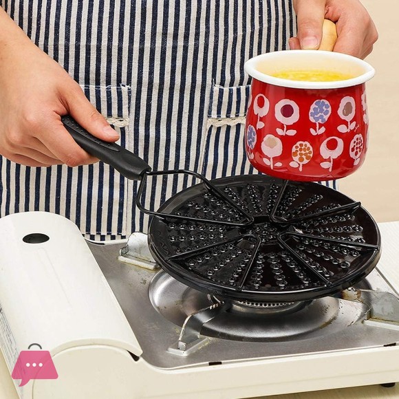 Papad Roaster Baigan Bharta Grill Phulka Grill for Gas Stove Roti Jali Mesh Griller Tandoor Roster (Phulka Grill)
