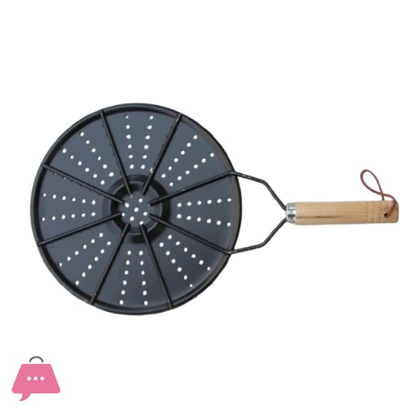 Papad Roaster Baigan Bharta Grill Phulka Grill for Gas Stove Roti Jali Mesh Griller Tandoor Roster (Phulka Grill)