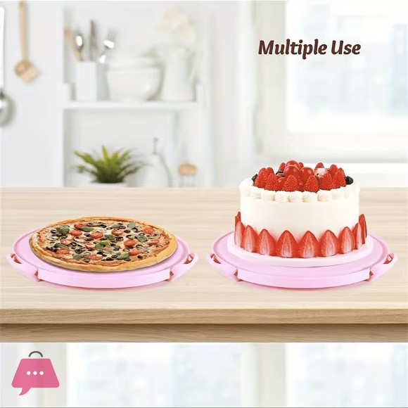 Plastic Round Cake Box Carrier Handle