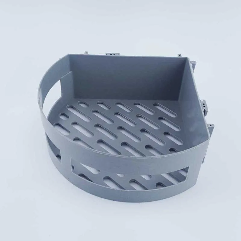 Plastic Wall Mount Triangle Shape Corner Shelf Basket Shower Caddy Rack Storage Shelves Shampoo Holder for Bathroom Kitchen