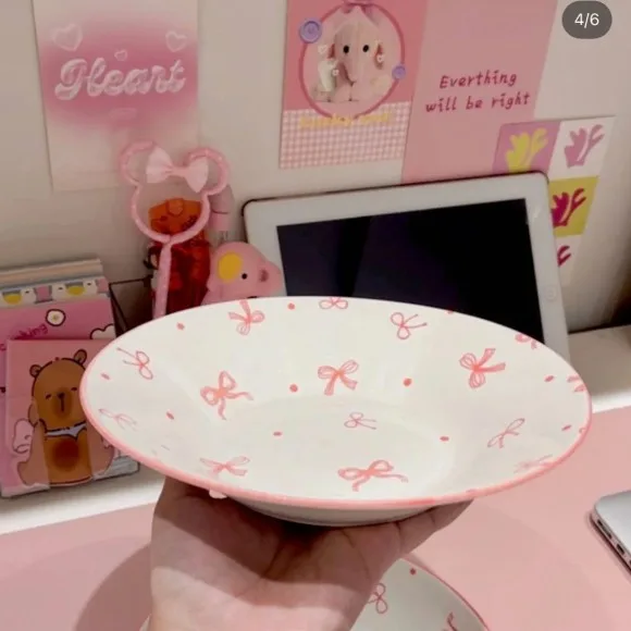 Pookie Bow Porcelain Breakfast Set 6-Piece