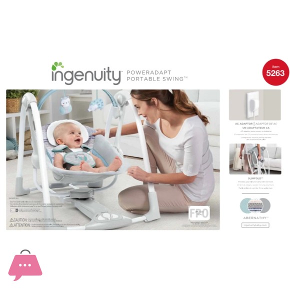 INGENUITY Power Adapt Portable Swing - Abernathy - 11440