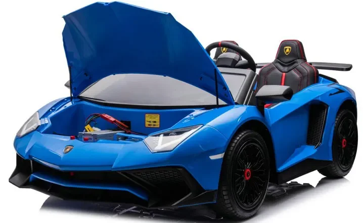 Newest 24V Scissor Doors Licensed Lamborghini Aventador Sv Electric Ride on Kids Car