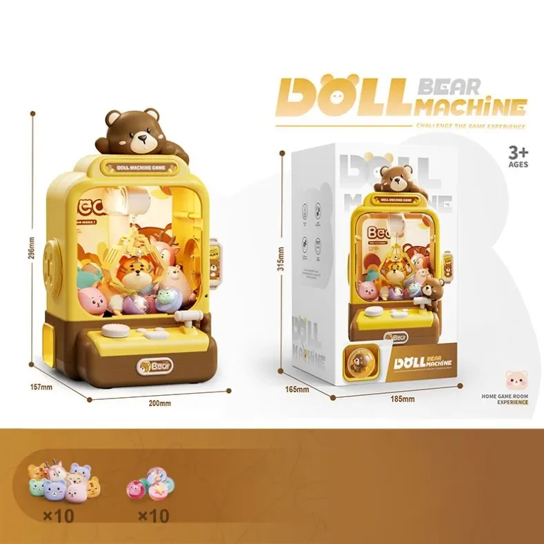 Toy Crane Kids Claw Crane Catch Doll Game Treasure Digging Claw Machine Toy