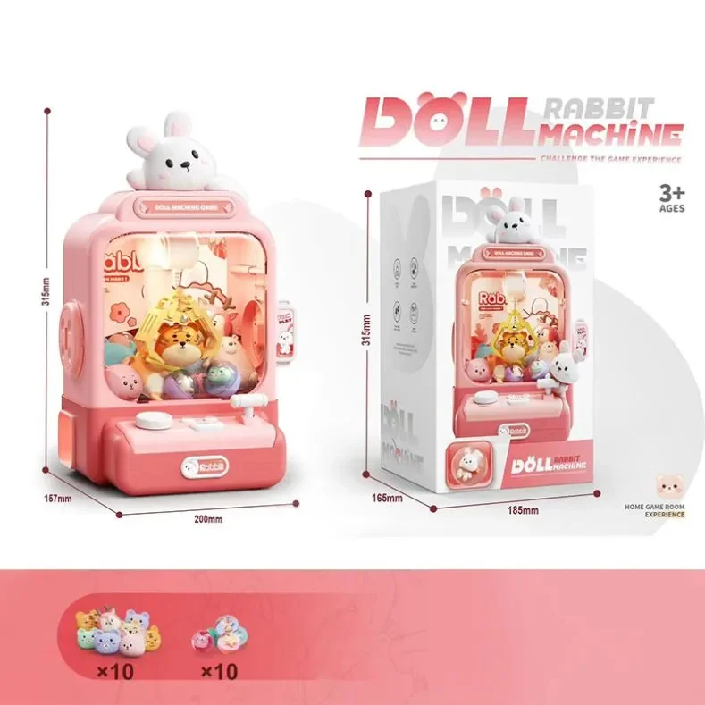 Toy Crane Kids Claw Crane Catch Doll Game Treasure Digging Claw Machine Toy