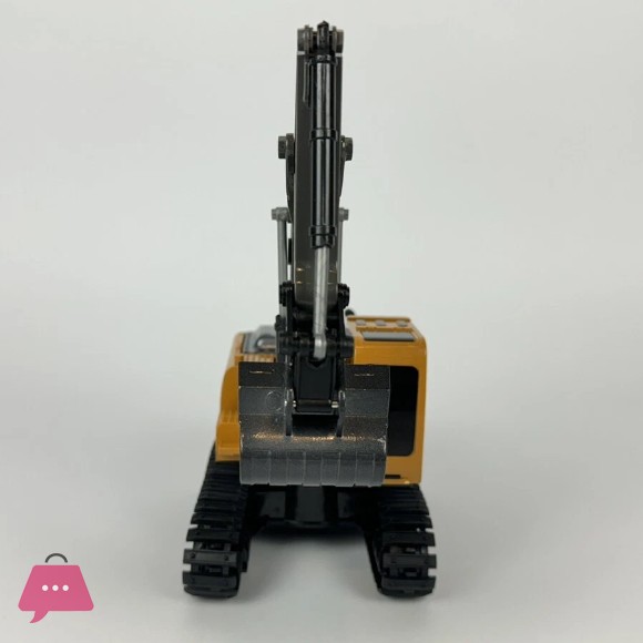 Remote Control Digger - With charger + Battery Childrens RC Toy - Small V6 Excavator Car